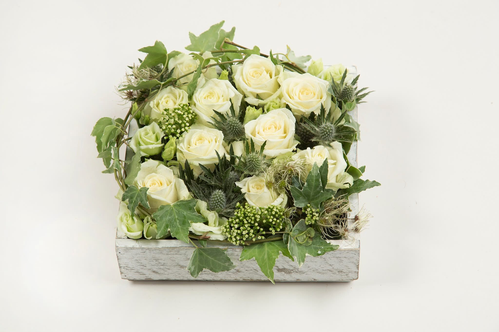 Rouwboeket "Sweet vintage"